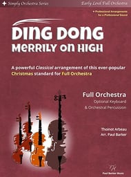 Ding Dong Merrily On High Orchestra sheet music cover Thumbnail